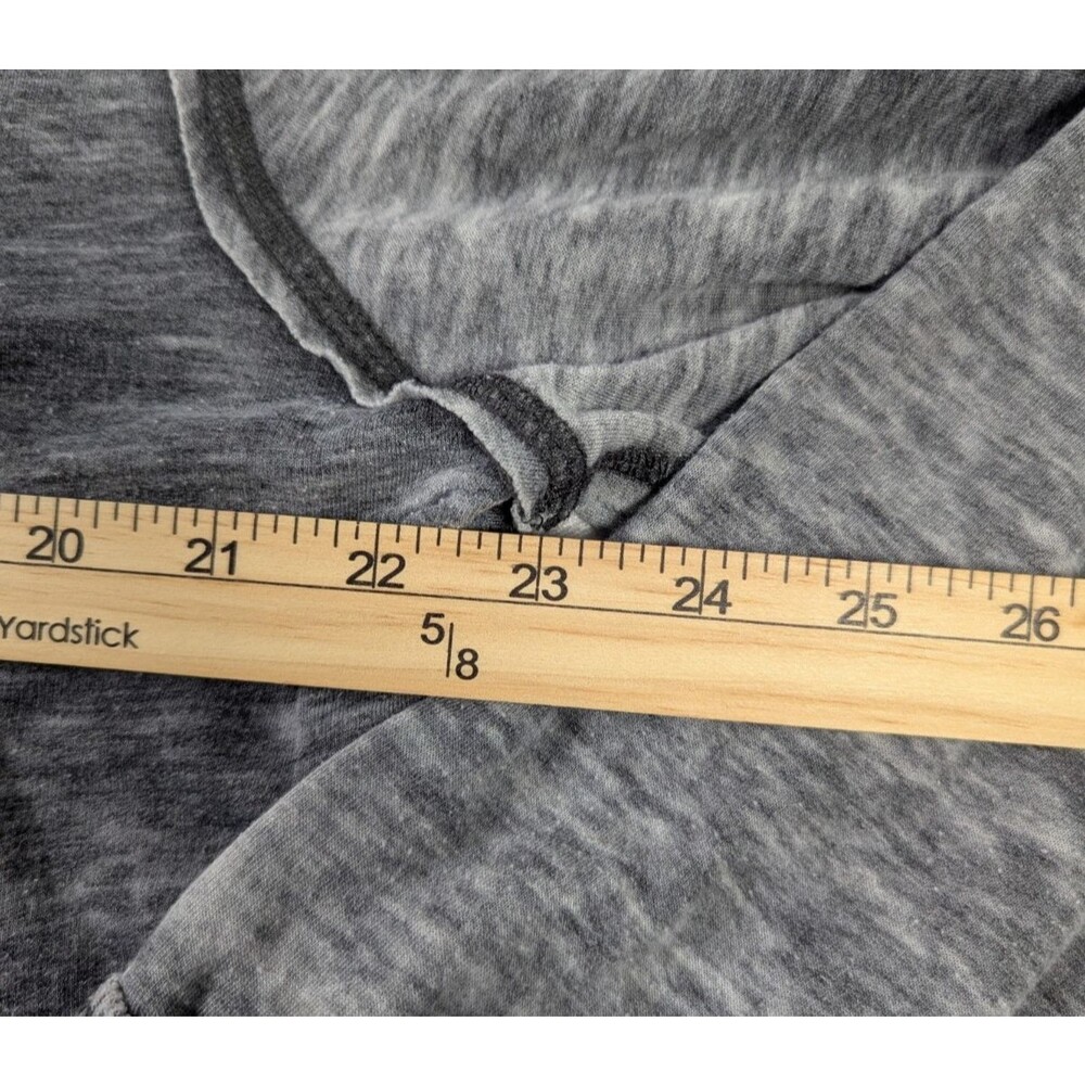 Hard Rock Hotel & Casino Tulsa Hoodie Men's XL Gray Acid Wash Pullover - Picture 4 of 7